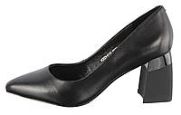 Женские туфли на каблуке buts, Черный, 40