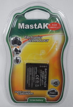 Акумулятор до фотокамери Panasonic тм"MastAK" DMW-BCJ13 3,7 V 0,950 Ah
