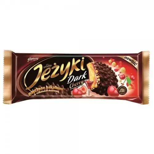 Печиво Jezyki Goplana Dark Cherry 140 г