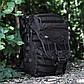 Рюкзак тактичний Домінатор з резинками чорний 50л, фото 3
