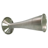 Стетоскоп алюмінієвий. Довжина 13,5 см, діаметр отворів 50 і 15 мм SURGIWELOMED