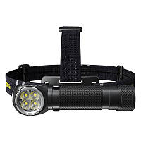 Ліхтар налобний Nitecore HC35 (4xCree XP-G3, 2700 люменів, 8 режимів, 1х21700, 1х18650, micro USB)