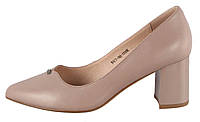 Женские туфли на каблуке buts, Бежевый, 39