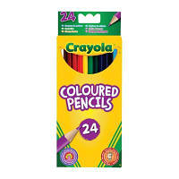Олівці кольорові Crayola 24 кольорові олівці (3624)