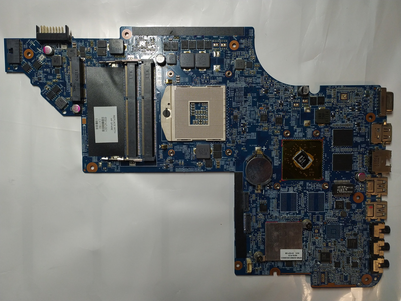 Материнская Плата HP Pavilion DV6-6000 647018-001 (PGA989, HM65, HD ...