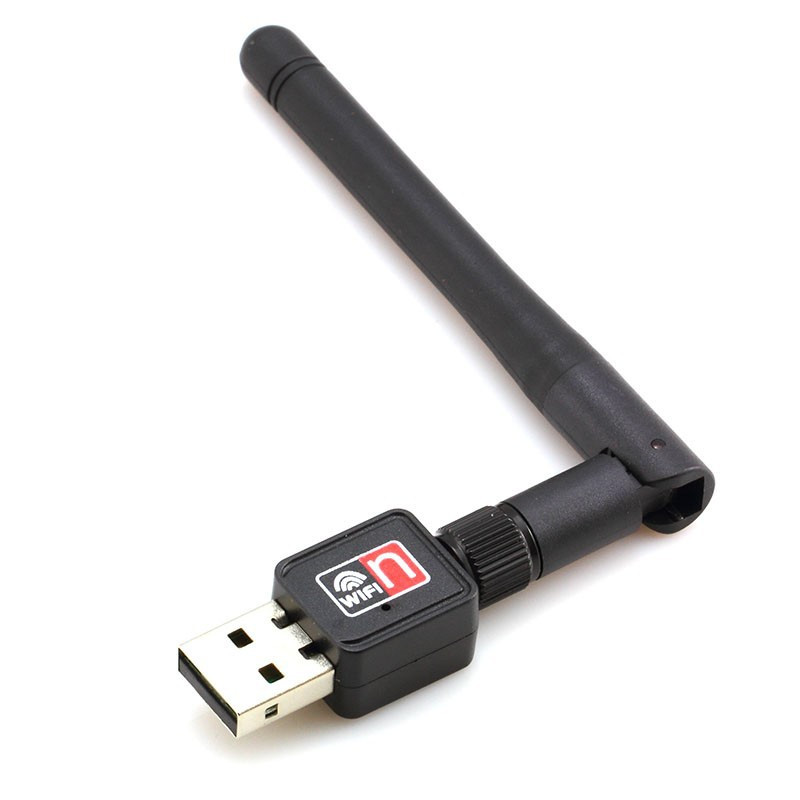 USB міні WiFi мережевий адаптер з зовнішньою антеною 2dbi