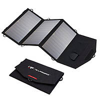 Солнечное зарядное устройство ALLPOWERS AP-SP18V21W USB+DC солнечная зарядка  автомобильного АКБ и ноутбука