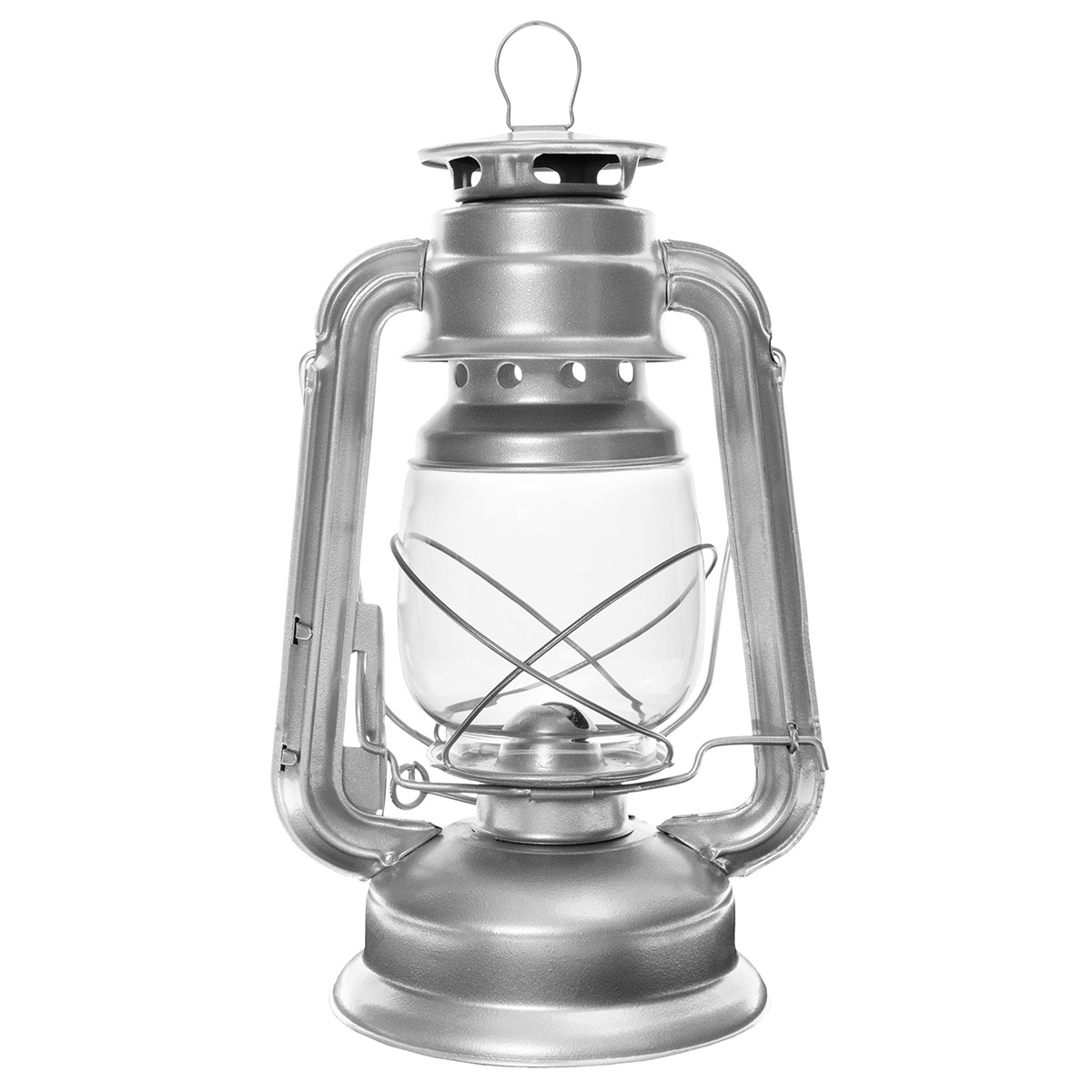 Гасова лампа MFH Max Fuchs 28 cm Silver 26803