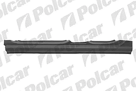 Поріг лівий Skoda Fabia I 99 -07 (4cars)