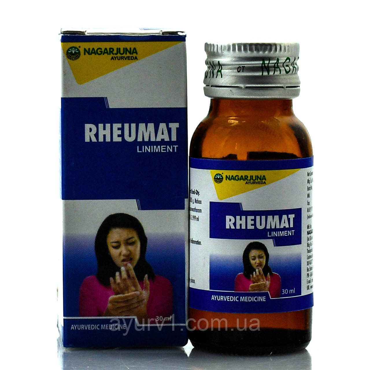 Олія від болю в суглобах Ревмат Нагарджуна Nagarjuna Rheumat Liniment 30 мл