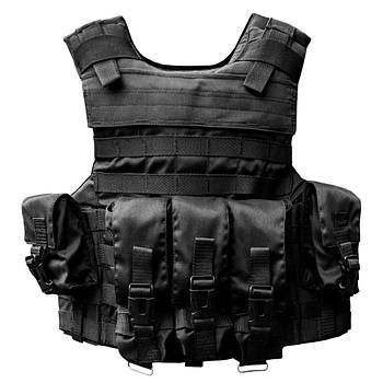 Тактичний жилет розвантаження плитоноска з підсумками