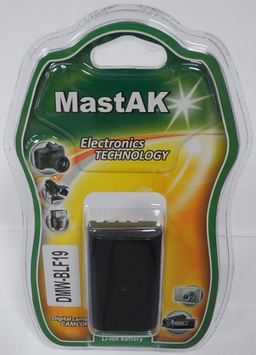 Акумулятор до фотокамери Panasonic тм"MastAK" DMW-BLF19 7,2V1400mAh