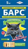 Наполнитель гигиенический для кошачьего туалета БАРС с ароматом лаванди №2 (кратно 4)