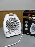 Домашний тепловентилятор Domotec MS 5901 Воздушный электрический обогреватель напольный , дуйка Домотек