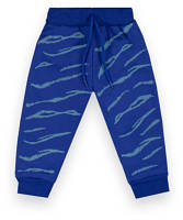 Штани дитячі для хлопчика GABBI BR-20-21-2 Зооленд Синій на зріст 62 (12374)