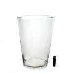 Ваза зі скла прозора 2962 (стакан)