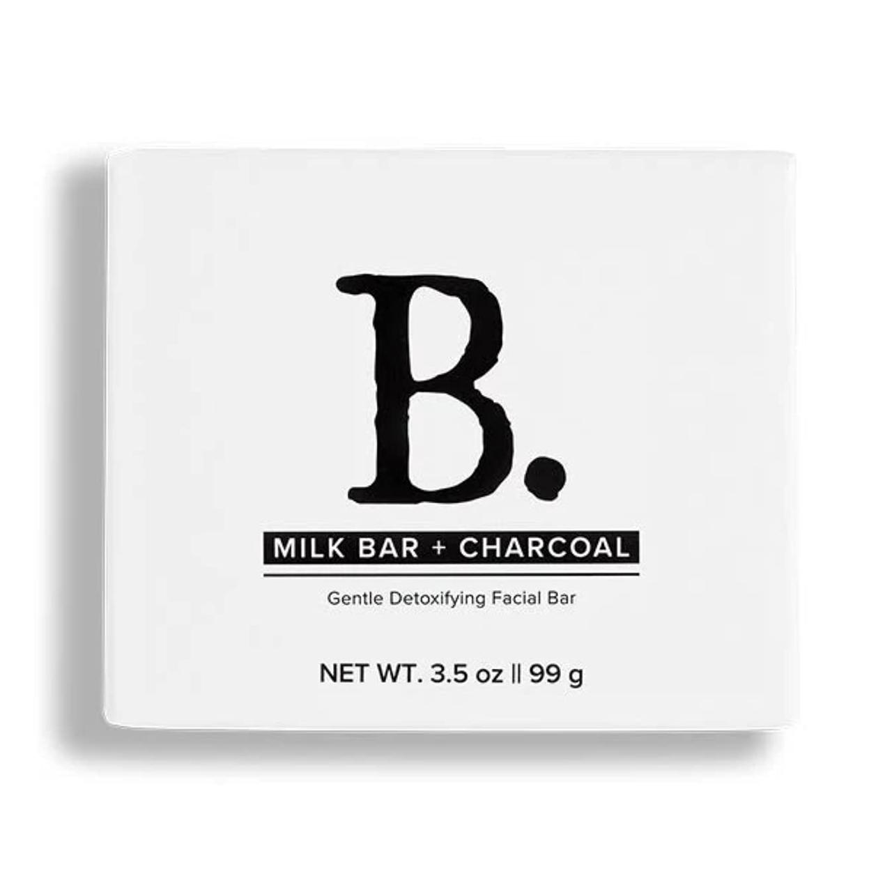 Натуральне органічне мило для вмивання Beekman 1802 Milk Bar + Charcoal 99г