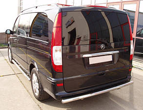 Задня дуга AK002 (нерж.) для Mercedes Vito W639 2004-2015рр.