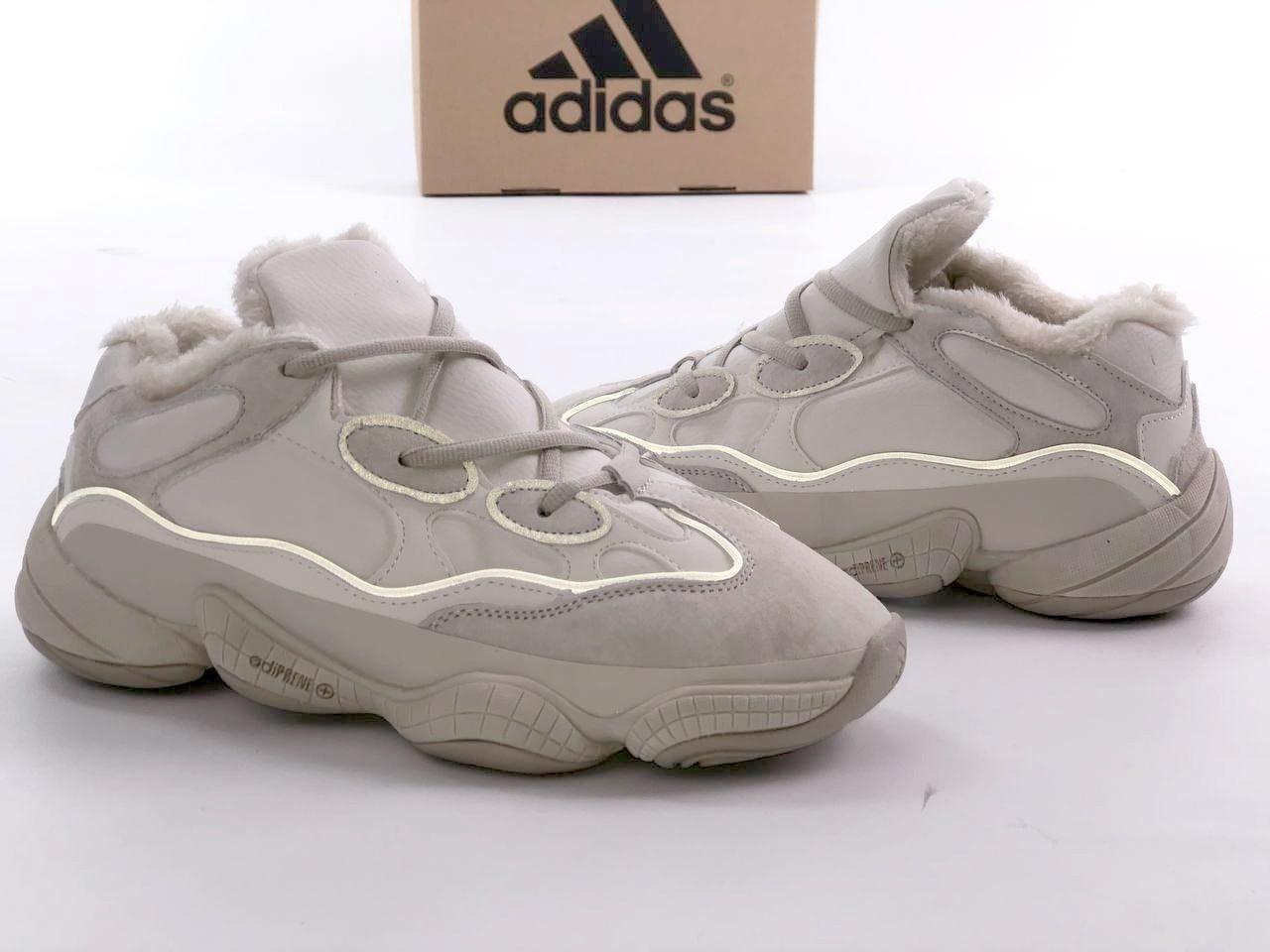 Зимові кросівки Adidas Yeezy 500 Beige Winter