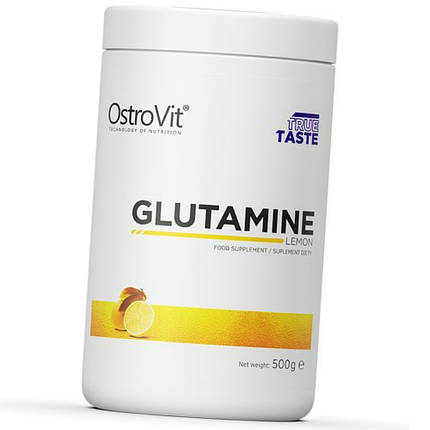 Глютамін OstroVit Glutamine 500 гр лимон, фото 3