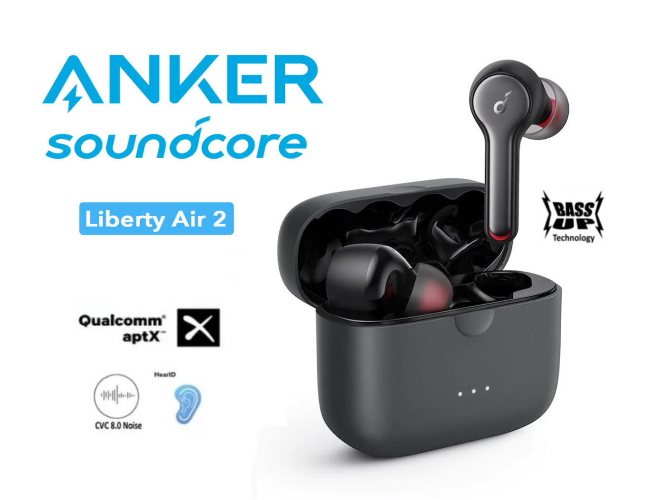 Беспроводные Наушники Anker Liberty Air 2 SoundCore TWS Black — Купить ...