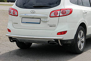 Задня дуга AK002 (нерж.) для Hyundai Santa Fe 2 2006-2012рр.