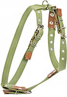 Шлея Collar для мелких и средних собак 36-57 см Зеленая