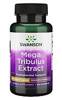 Экстрат трибулуса (Mega Tribulus Extract) от Swanson, 250мг, 60капсул