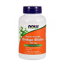 Екстракт Гінкго Білоба NOW Foods Ginkgo Biloba 120 mg 100 Caps