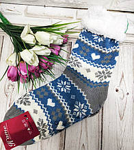 Жіночі капці шкарпетки з гальмами 37-41р сині
