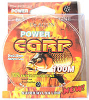 Рыболовная леска DrAGON Power Carp, сечение 0,25, 100м.