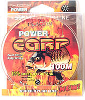 Леска для рыбалки DrAGON Power Carp, сечение 0,3, 100м.