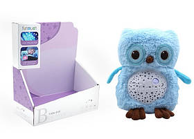 Дитячий нічник Funmuch Сова м'яка, з проектором (FM 666-3)