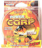 Леска для спиннинга DrAGON Power Carp мультиколор, длина 100м,, сечение 0,40мм