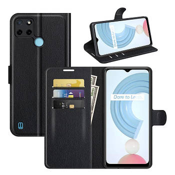 Чохол-книжка Litchie Wallet для Realme C21Y / C25Y Black