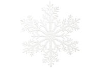 Новорічний декор Сніжинка, 30см, колір - білий - 12 шт УПАКОВКА ТОВАР ВІД ВИРОБНИКА