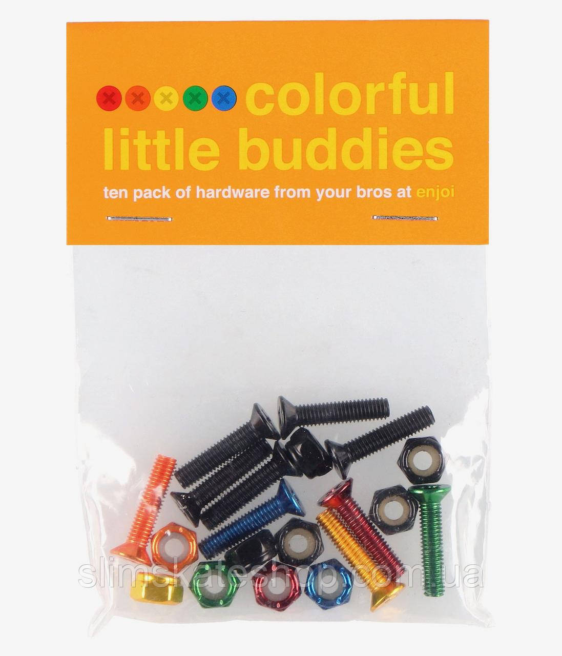 Болти для скейту Enjoi Colorful Little Buddies 1"