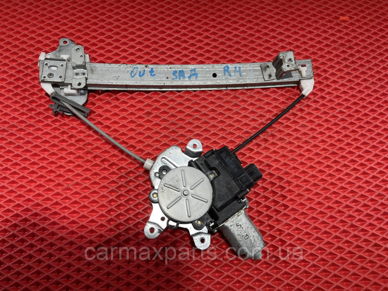 Склопідіймач задніх правих дверей Mitsubishi Outlander 1 CU 2003-2008, фото 1