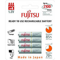 Акумулятор FUJITSU Eneloop ААА/R03 min 750mAh (4шт)
