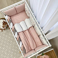 Комплект постельного детского белья для кроватки Art Design Оленёнок топ