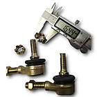 Кермові наконечники квадроцикла ATV 150 200 250 300 500 см3 довга різь 10 10 пара, фото 6