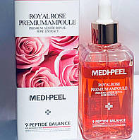 Премиальная сыворотка с розой и пептидами Medi-Peel Luxury Rose Ampoule 100ml