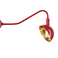 Настінне бра, світильник в стилі модерн Scoop під лампу E14, Червоний
