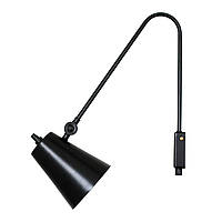 Настінне бра з плафоном, світильник в стилі модерн Sia під лампу E27, Чорний