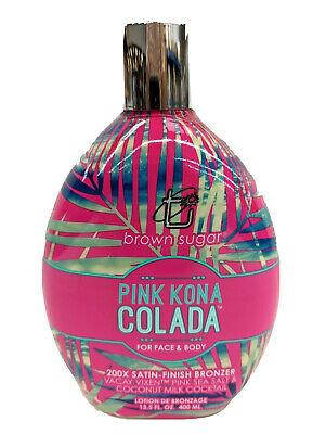 Лосьон для засмаги у солярії brown sugar PINK KONA COLADA 400мл, фото 1