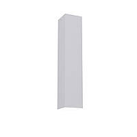 Точечный одинарный спот, накладной светильник в форме квадрата SQ, 300мм, цоколь GU10, Белый