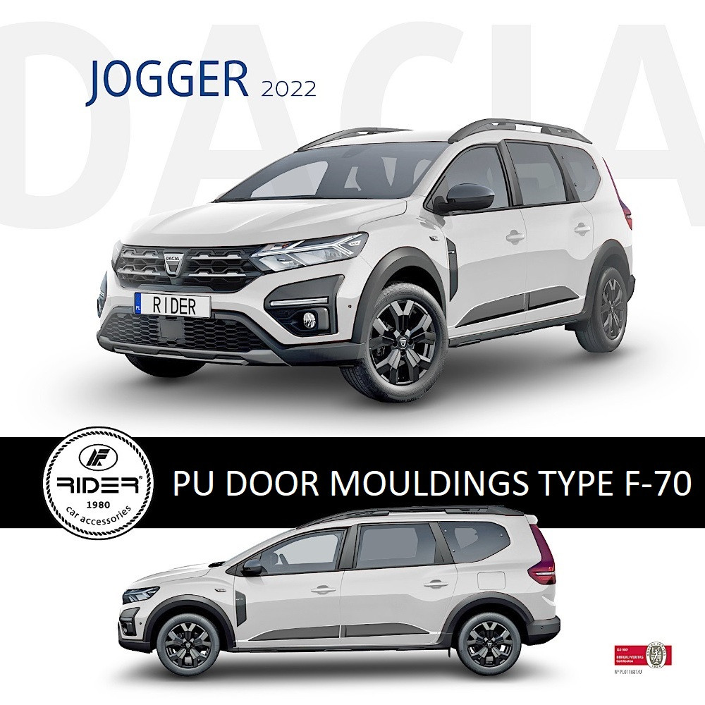 Молдинги на двері для Dacia Renault Jogger 2022+