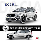 Молдинги на двері для Dacia Renault Jogger 2022+