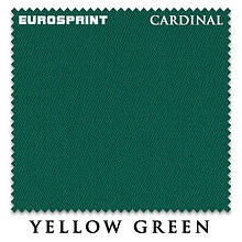 Відріз 0.5 х 1.98 м більярдного сукна Eurosprint 45 Rus Pro Yellow Green