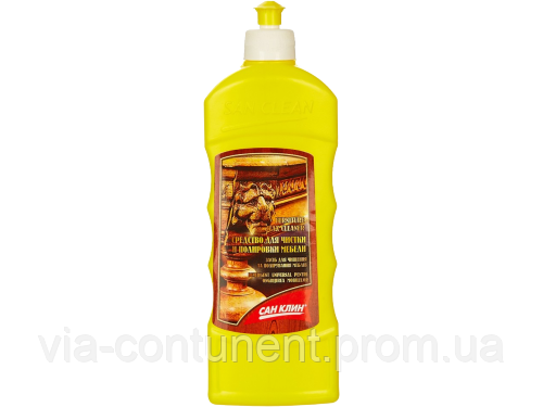 San Clean Furniture wax cleаner засіб по догляду за меблями 500 мл